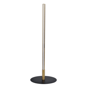 Dimond Black LED Table Lamp with On/Off Switch Round Metal Base - West Lamp