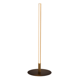 Dimond Black LED Table Lamp with On/Off Switch Round Metal Base - West Lamp